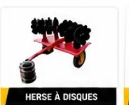 Herse à disques