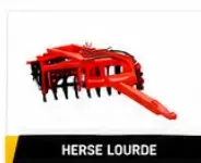 Herse lourde