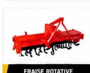 Fraise rotative