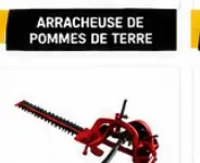 Faucheuse à barre de coupe