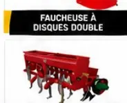 Planteuse de maïs et de blé