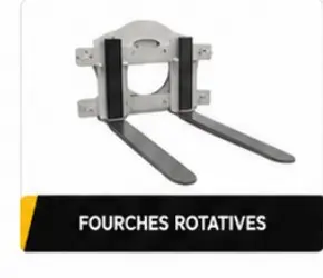 Fourches rotatives