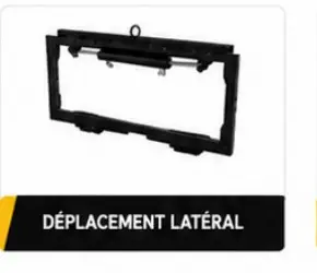 Tablier à déplacement latéral