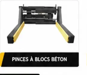 Pinces à blocs béton