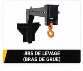 Bras de grue de levage