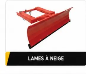 Lames à neige