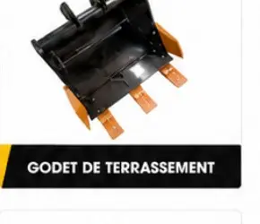 Godet de terrassement