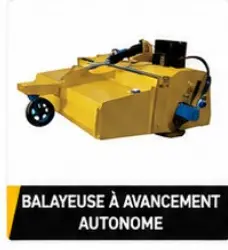 Balayeuse à avancement autonome