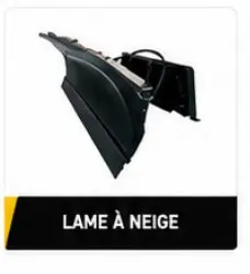 Lame à neige