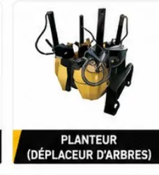 Transplanteuse d’arbres