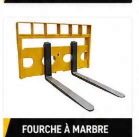 Fourche à marbre