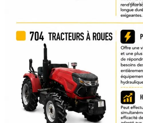 Tracteur agricole 704