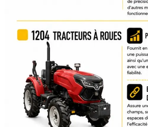 Tracteur agricole 1204
