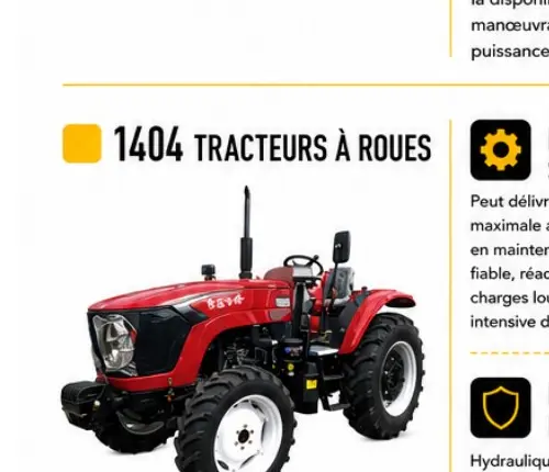 Tracteur agricole 1404